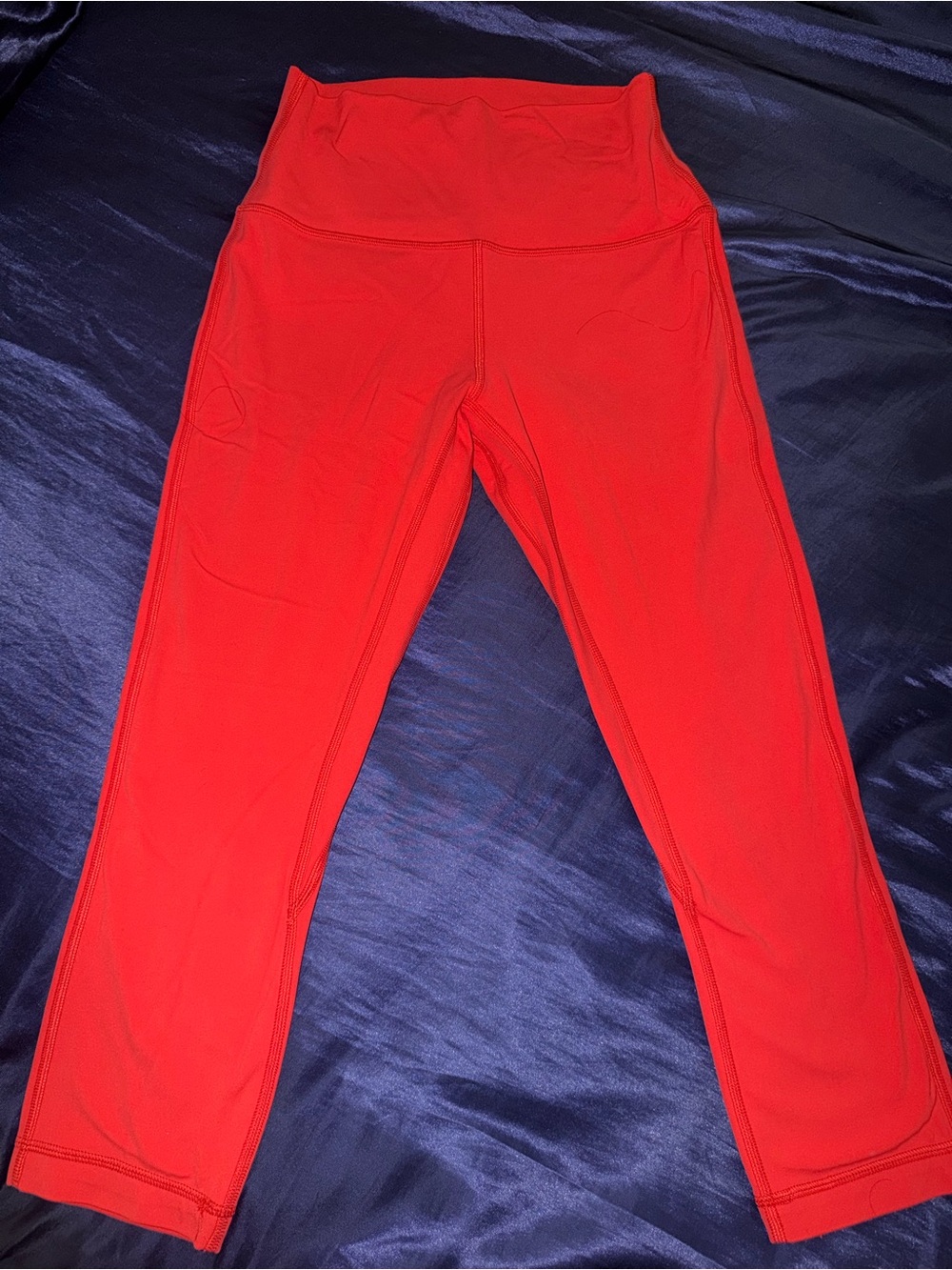 lululemon athletica Bright Red High-Rise Workout Leggings